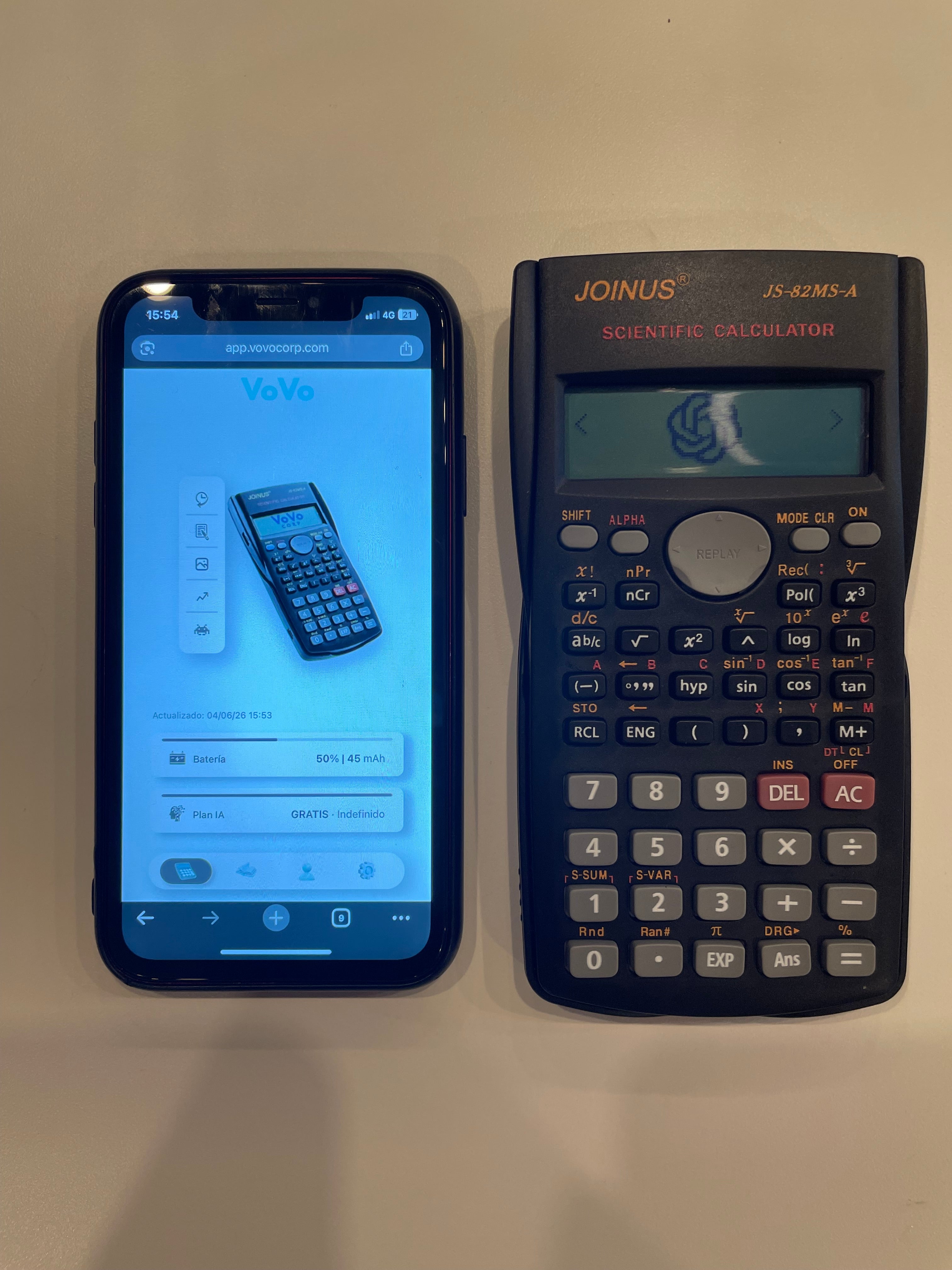Calculadora VovoCorp