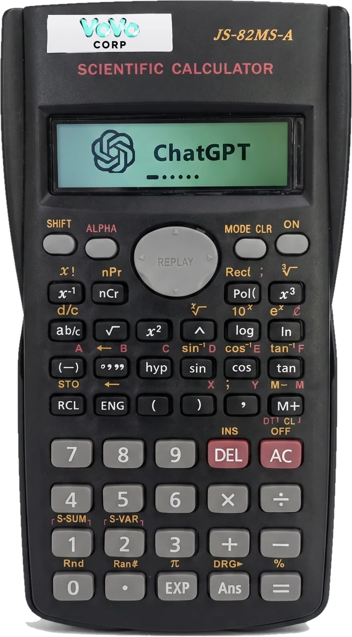 Calculadora VovoCorp, de frente